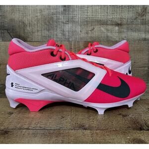 Nike Football Cleats Mens Size 8 Racer Pink Alpha Menace 4 Pro NRG HJ4568-600